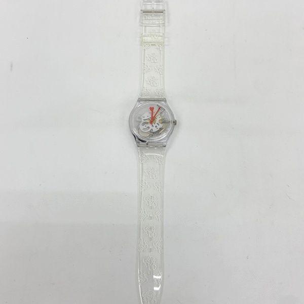 Used swatch VERDY Girls Don't Cry Watch Logo Analog Quartz Box Included Street Casual Unisex Clear Watch DF19480