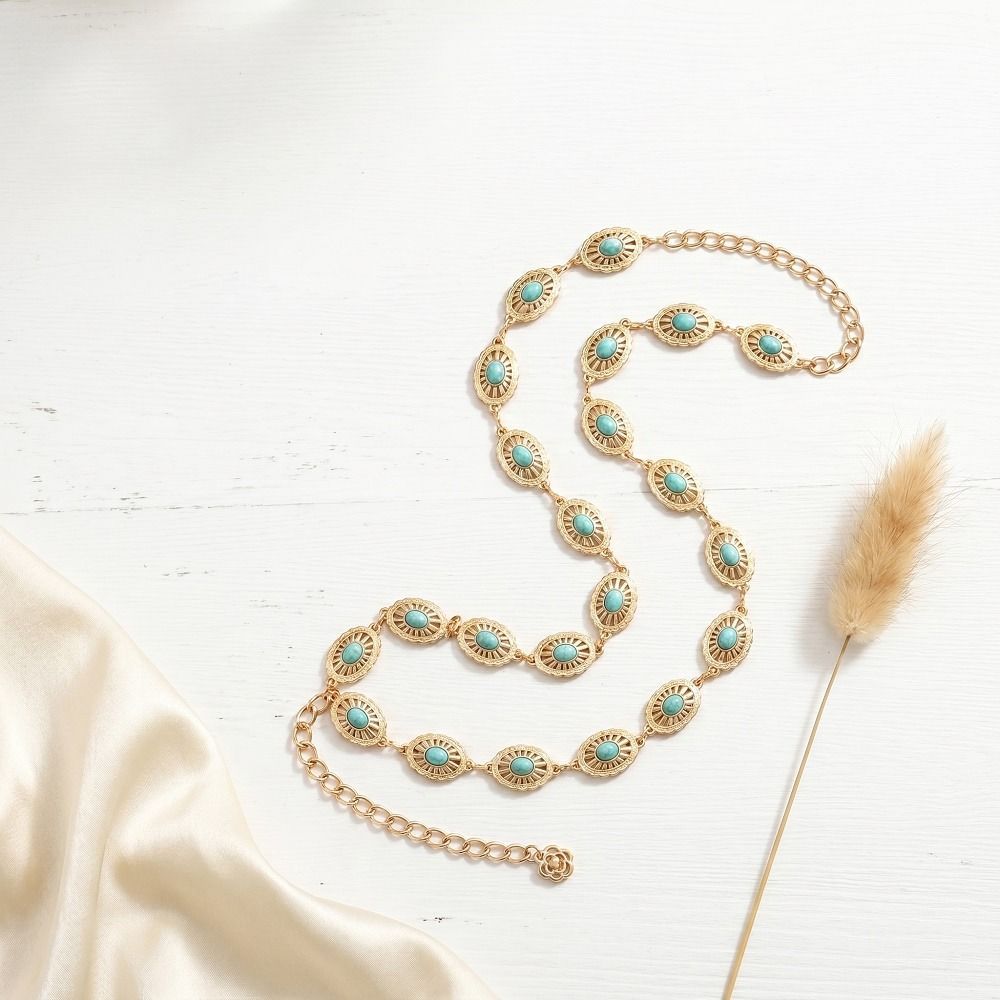 Minimalist Metal Chain Waist Belt Retro Luxury Body Chain Women's Waist Chain Women’s Daily