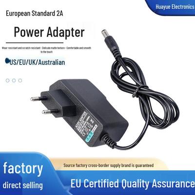 Europäischer Standard Mehrspannungs-Netzteil 12V2A, 5V2A, 12V1A, 15V2A, 24V1A, mit Optionen für 5V, 6V, 9V, 12V, 24V.