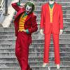 Neuer Joker Herren Film Arthur Fleck 4-teiliges Anzug-Set Clown Halloween Kostüm Cosplay