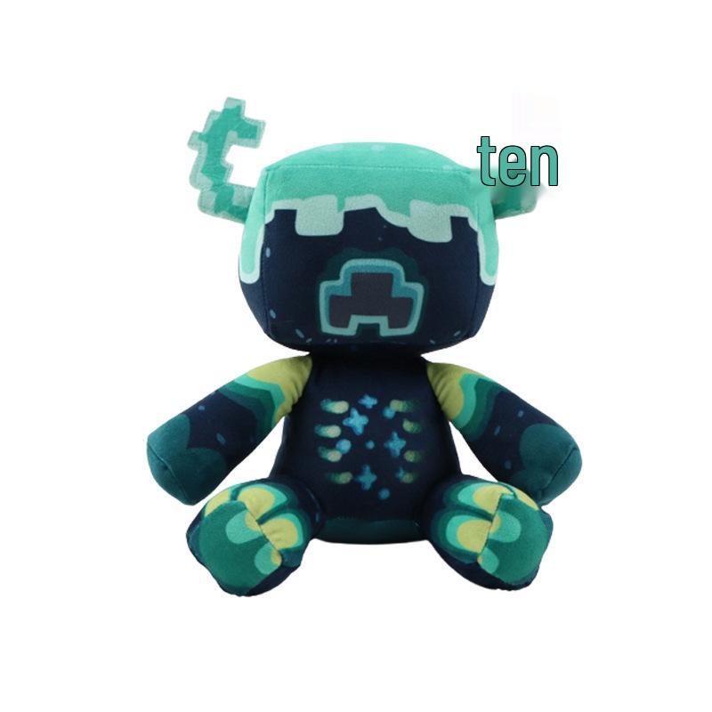 Hot-Selling Minecraft Plush Toy Set: Enderman, Creeper, and Steve