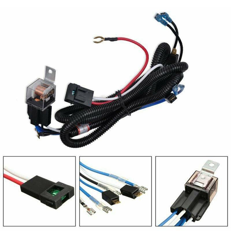 Car Horn Wiring Harness Relay Kit for Vehicle Truck Car Grille Mount, Easy to