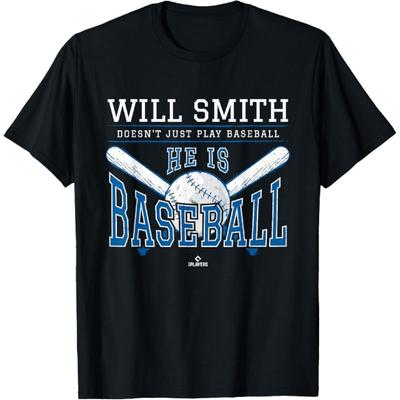 He Is Baseball Will Smith Los Angeles Baseball MLBPA T-Shirt