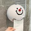 Creative Toilet Paper Roll Holder Plastic Toilet Paper Dispenser Toilet Paper Container  Household