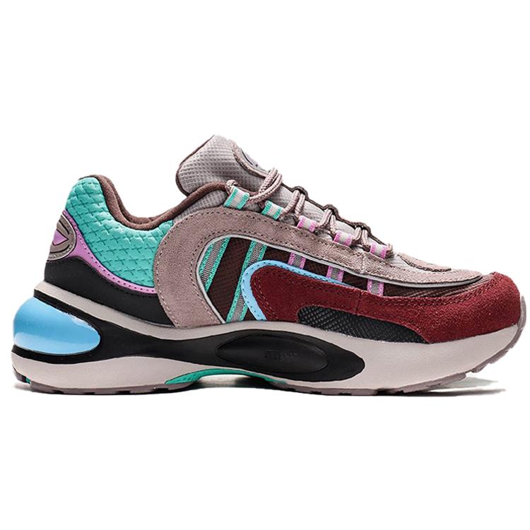 Li Ning V8 Breathable Low top Running Shoes Women's Taupe ARHP286-2