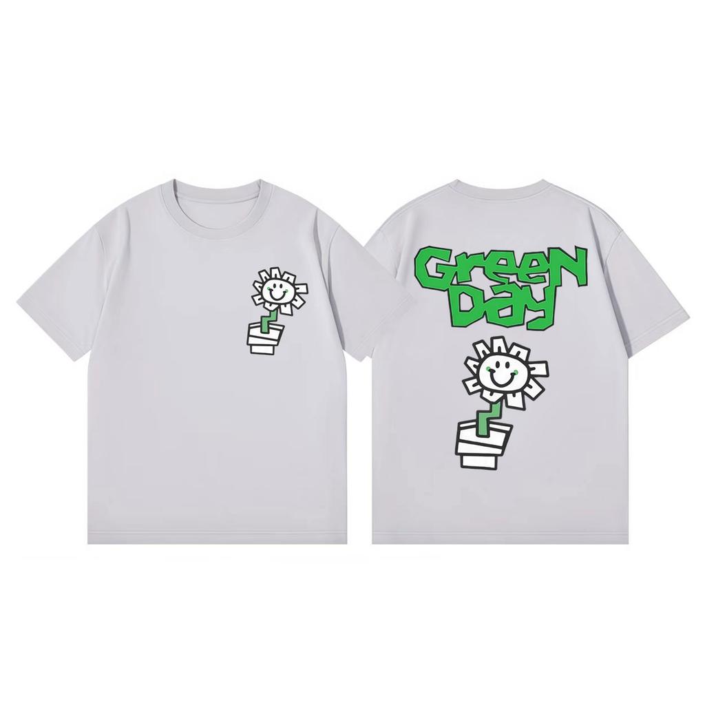 Punk Rock Band Green Day Inspired Tour 2026 Graphic T Shirts High Quality Fashion Tshirts Unisex Women Casual Loose Cotton Tshirt