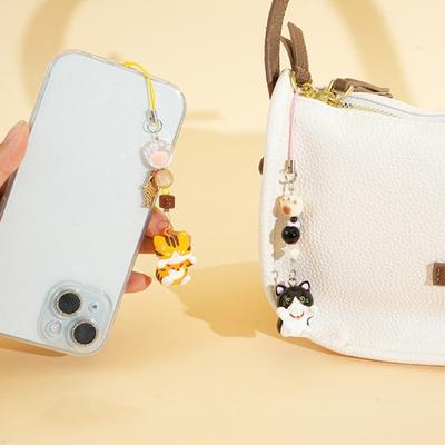 2 Stück Schlüsselanhänger Anhänger Tier-Themen Design Leichtgewicht Miniatur Schlüsselanhänger Emotional Healing Schlüsselanhänger Mehrzweck Tasche Handy Anhänger