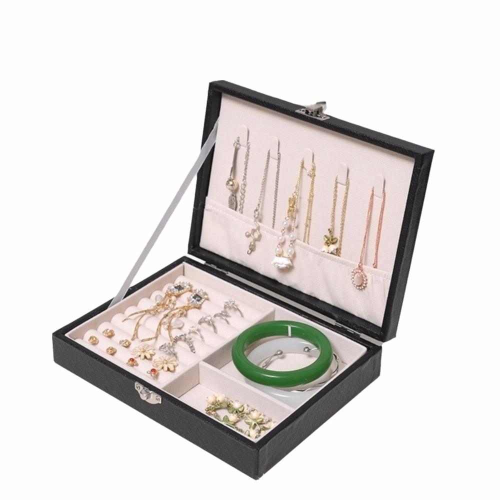 Multi-Functional Jewelry Storage Case Portable Jewelry Display Plate Jewelry Organization