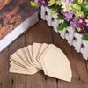 40pcs Coffee Paper Filter Natural Wood Pulp Hand-poured Coffee Filter Convenient Non-toxic Practica for American Coffee Pot