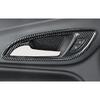2018- For Chevrolet Equinox Steel Carbon Fiber Inner Door Handle Lock Cover