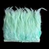 10 Meter Fluffy Rooster Feather Ribbion Fringe 8-13CM Tassless Crafts Dress Decoration Natural Colored Chicken Plumes Accessories