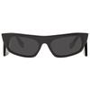 Palmer Dark Grey Irregular Ladies Sunglasses Be4385 300187 55