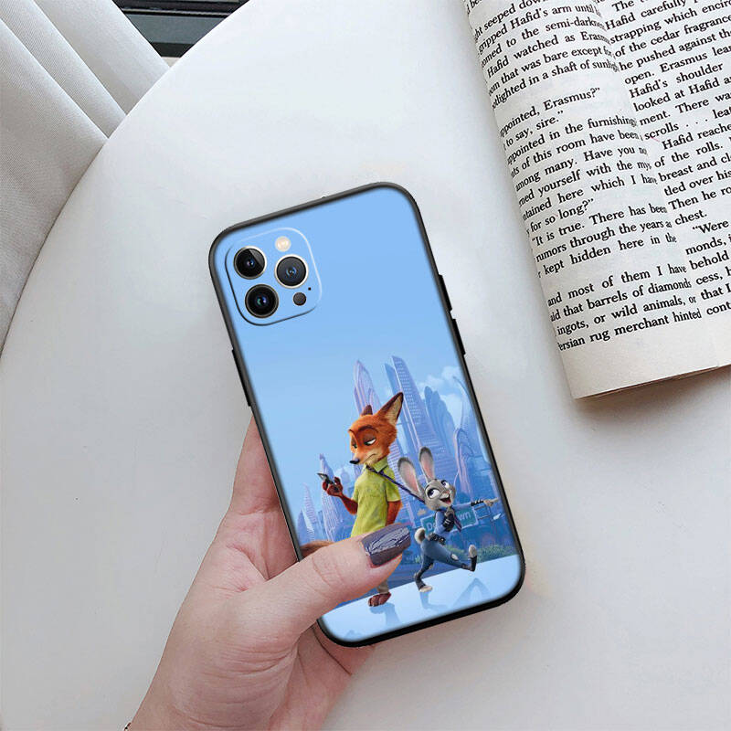 MH158 Zootopia Phone Shell Case for Redmi Note 12 12S 12C 13 13C 13R 14 14S 14R 14C Pro Max Plus A3 A3X A4 A5 11A 13X