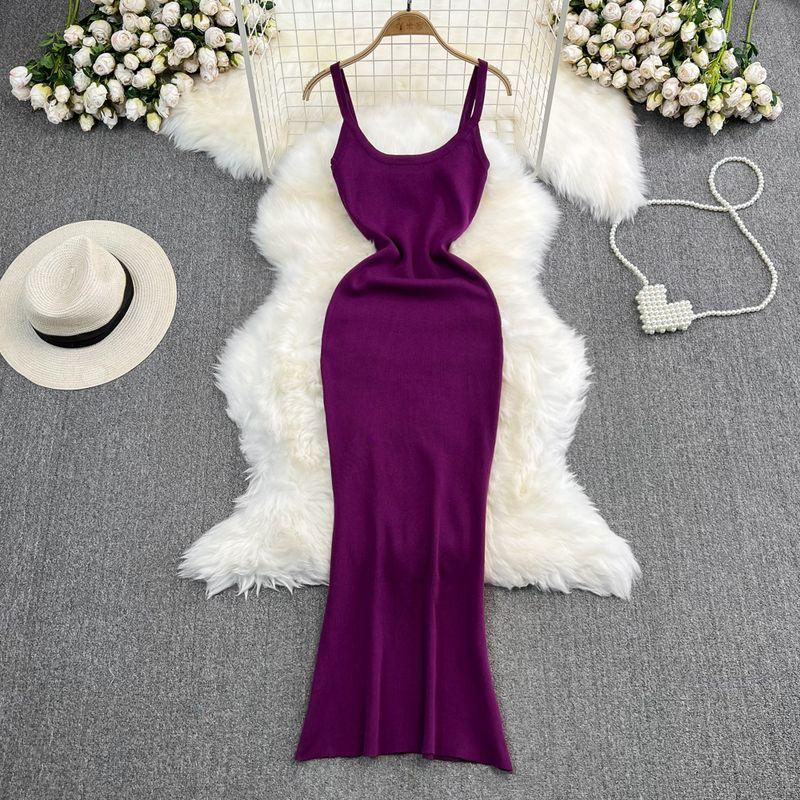 Adult Lady Like Woman Summer New Arrival Temperament Waist-Controlled Fishtail Suspender Skirt