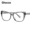 Optical Transparent Reading Glasses For Vision +1 +1.5 +1.75 +2 Fashionable Gray Eyeglasses Blue Light Filteringweight Sexy Cat-Eye Glasses Women