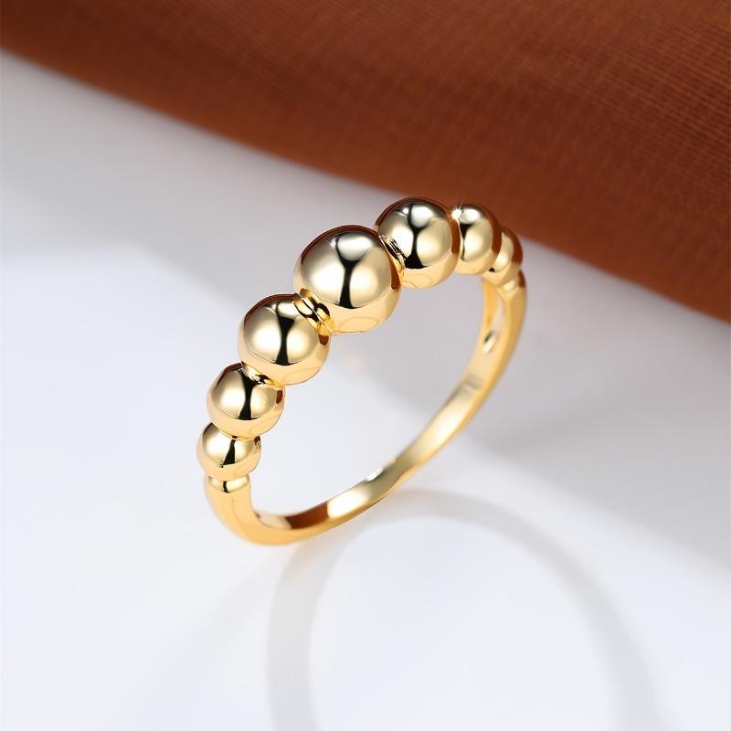 Yun Miao Classic Beaded Women's Fashion Ring