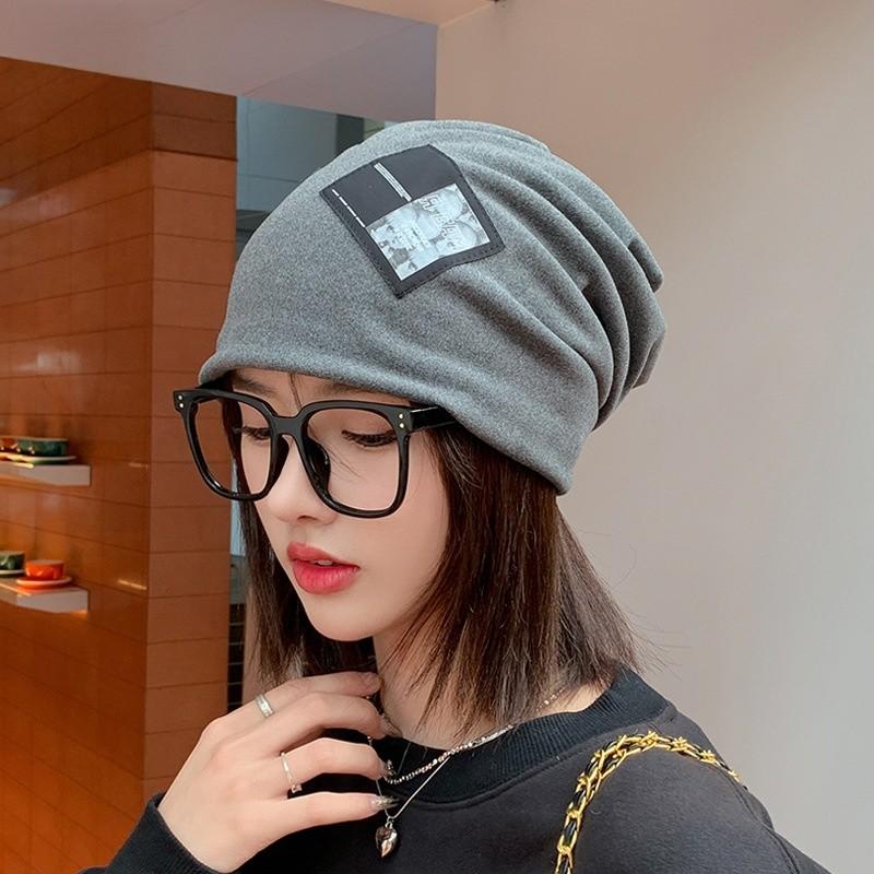 Fall Winter Knit Hat With Breathable Polyester For Women Casual Stylish Headwear