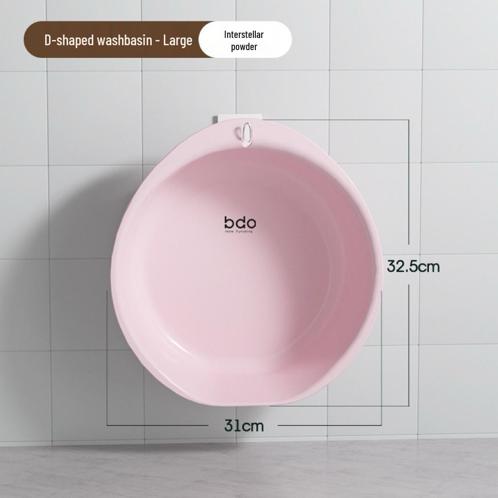 High-Temperature Resistant Wall-Mounted Washbasin for Laundry and Foot Washing