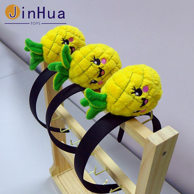 Pineapple Plush Doll Headband - Cute, High-Quality Fruit Accessory