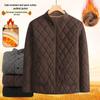 Men's Thickened Corduroy Winter Coat for Middle-Aged & Elderly - Warm Cotton Jacket, Dad's Outfit