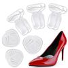 Heel Cushion Inserts And Metatarsal Pads For Women Silicone Shoe Pads Insoles For High Heels Casual Shoes , Blister Prevention