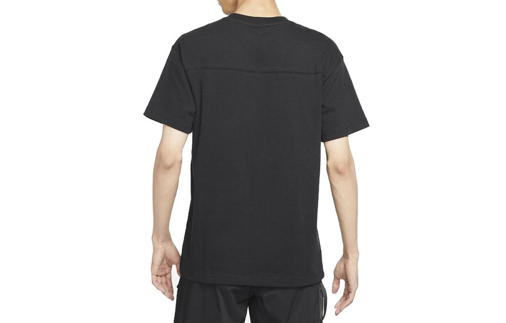 Nike T Shirts Men's Black Crew Neck Moderate DD4743-010