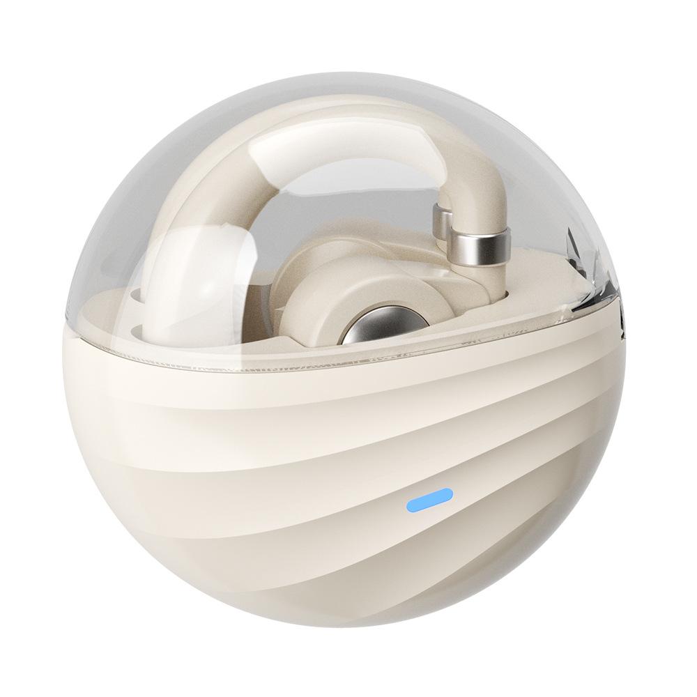 

WESG WG-06 OWS Навушник з повітряною провідністю, сумісний з Bluetooth, навушник для спорту та музики, що кріпиться на вухо Nude