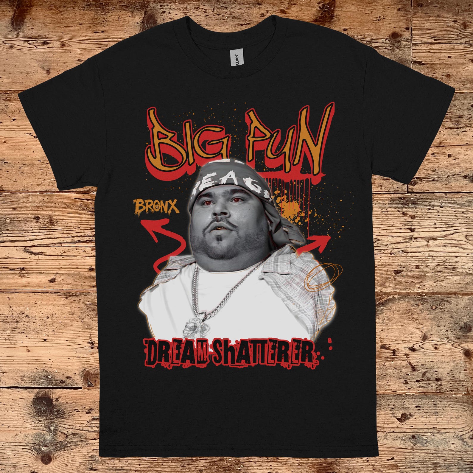 Big Pun T-Shirt: Bronx Hip Hop Legend Graphic Tee XL
