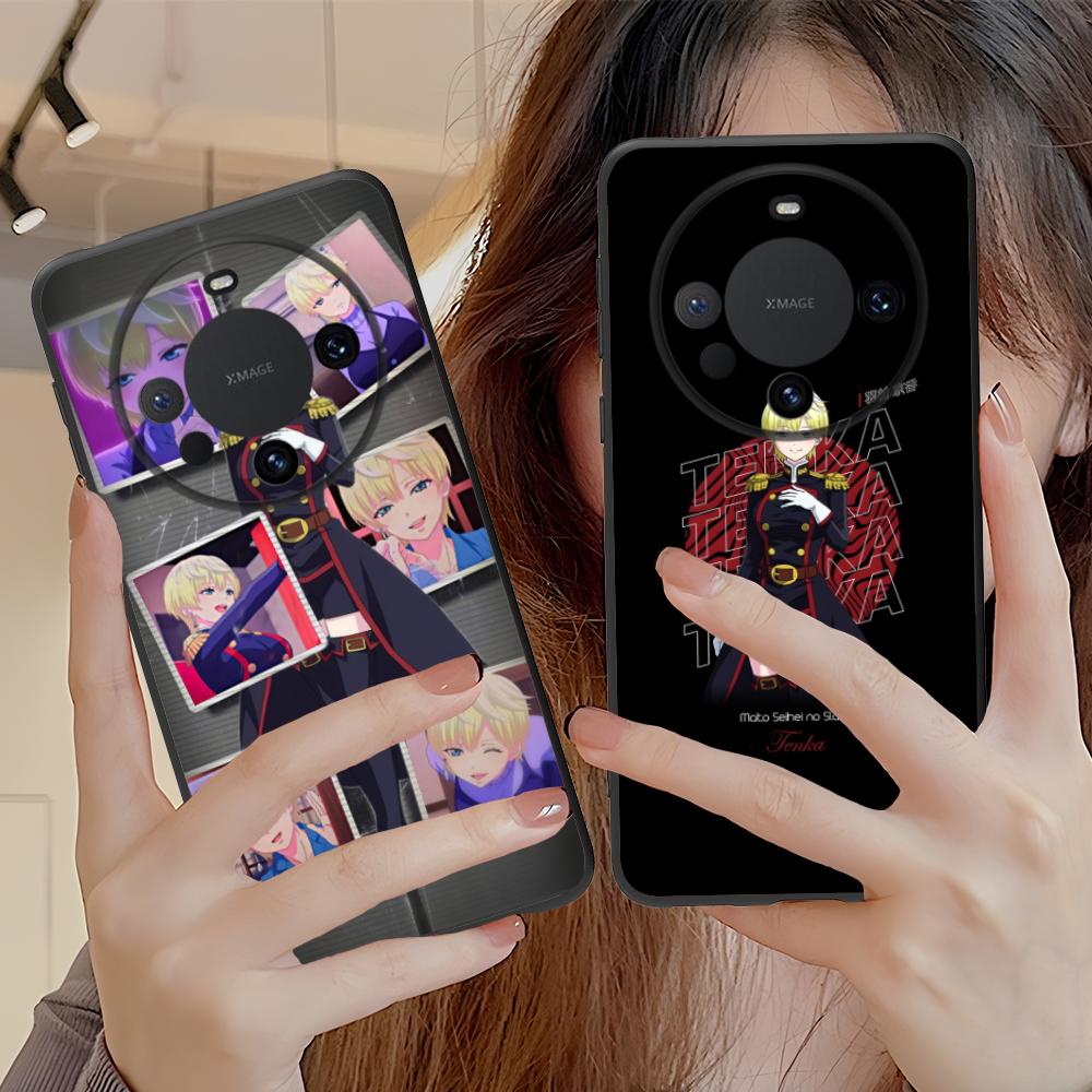 Mato Seihei No Slave Tenka Izumo Matte Mobile Phone Case for Huawei Mate 60 50 40 30 20 10 Pro Plus Lite E 5G Colorful Printing
