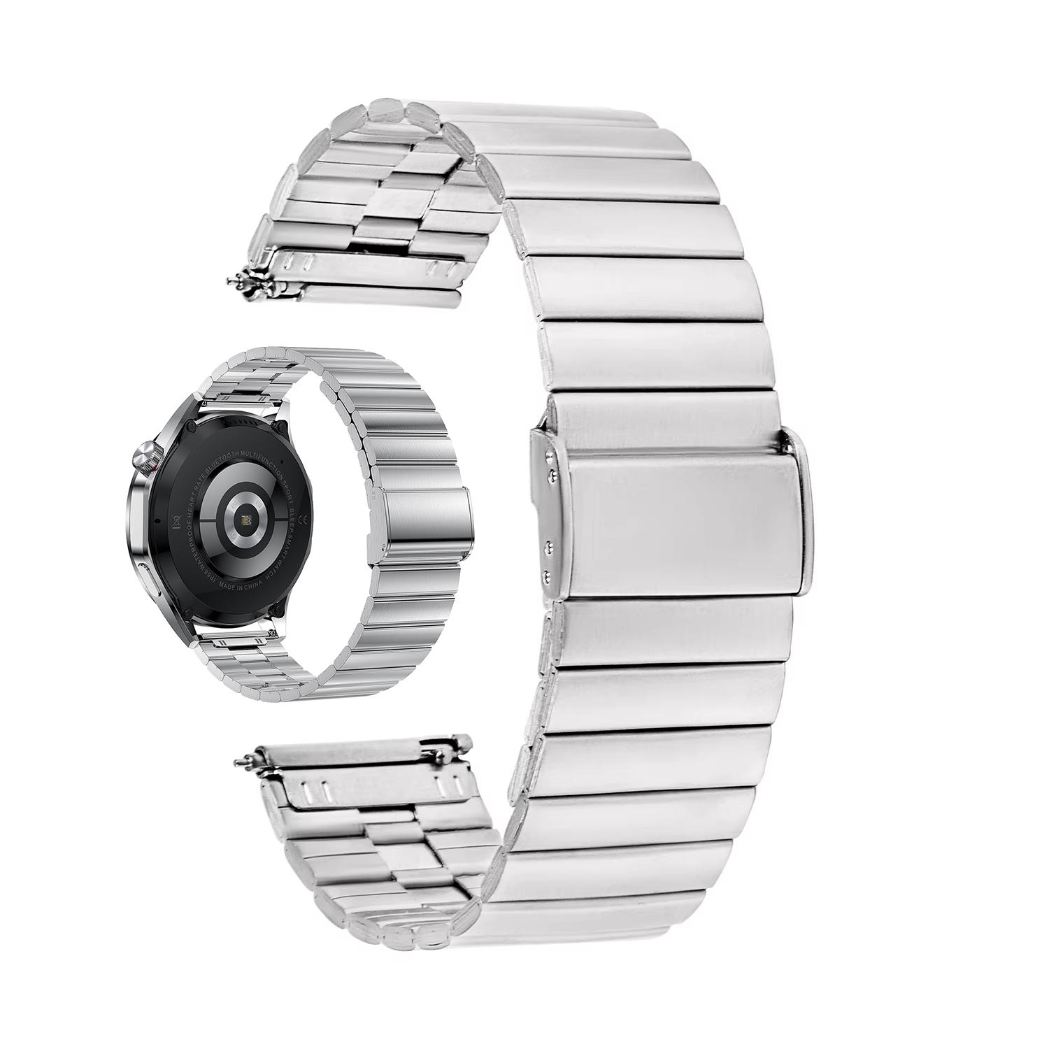 

20mm 22mm Stainless Steel Strap for Samsung Galaxy Watch 7 6 5 4 40mm Quick Release Metal Watch Bands for Man Woman Accessories 20mm watch straps серебряный
