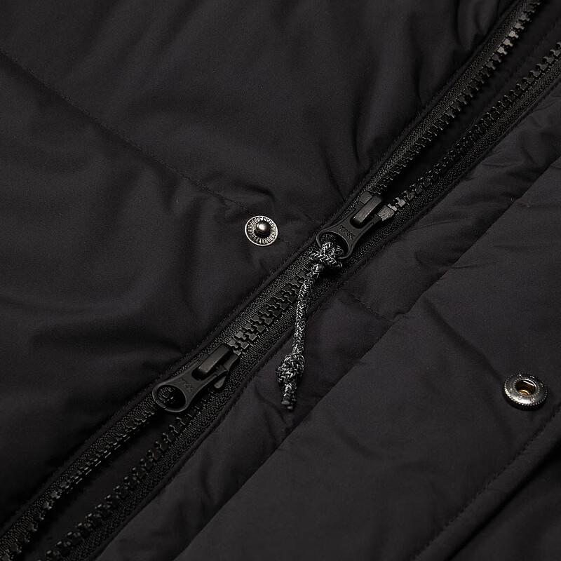 Reebok Color Blocked Long Padded Jacket Unisex Outerwear Black 23FRC285UGH0