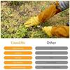 Gants de jardinage longs en cuir résistants aux épines et coupures - Femme, taille M