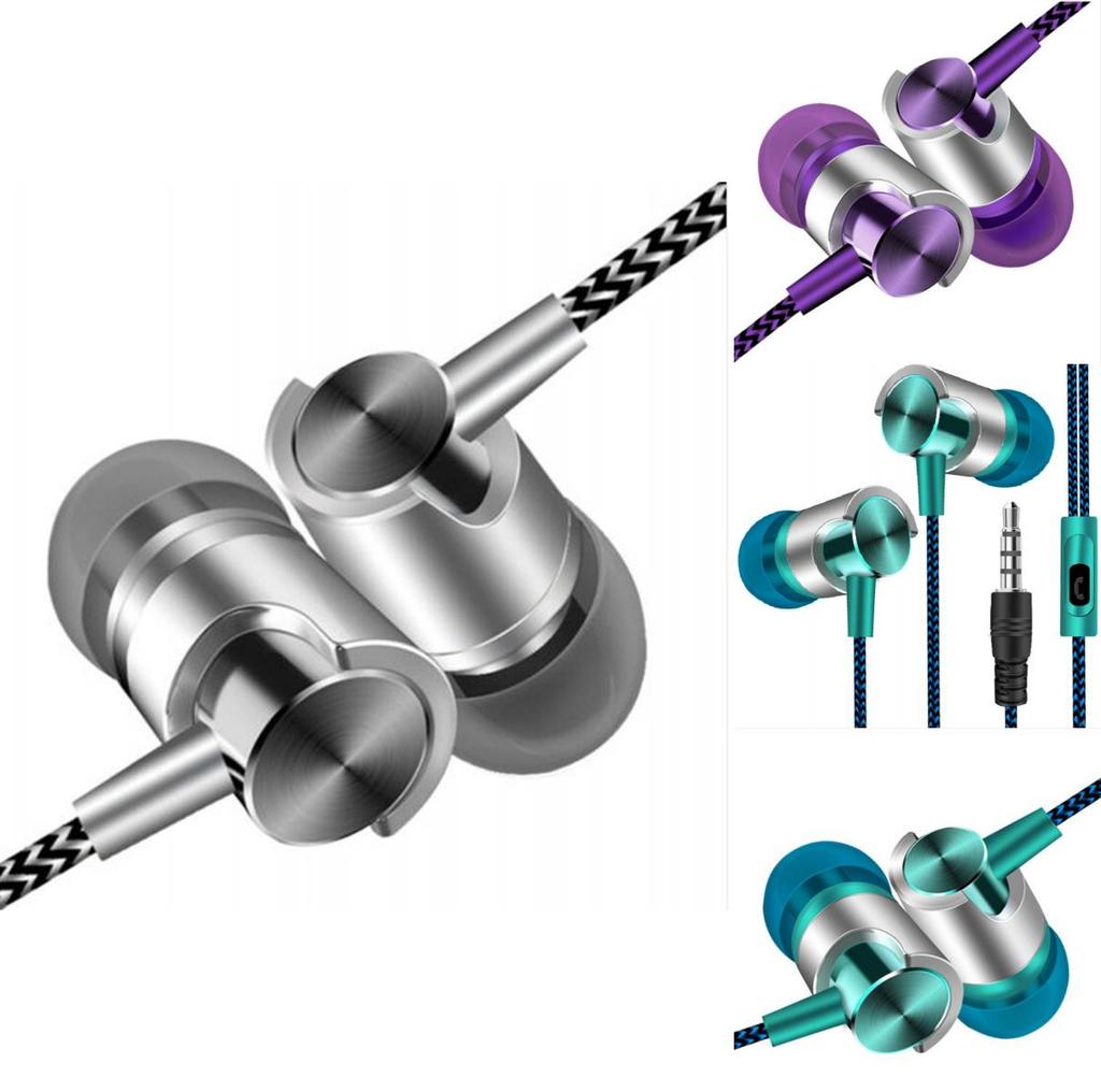 Premium Sound Quality 3.5mm In-ear Sport Earphones With Superb Bass For Running