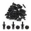 uxcell Clip/Rivet/Zipper Plastic Fit 5mm Hole Size 20 Pieces