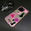 W-Wicked Part One Movie G-Glinda Phone Case For iPhone 17 16 15 14 13 12 11 mini Pro Max X XR XSMAX 8 7 Air Plus Anti Fall Matte