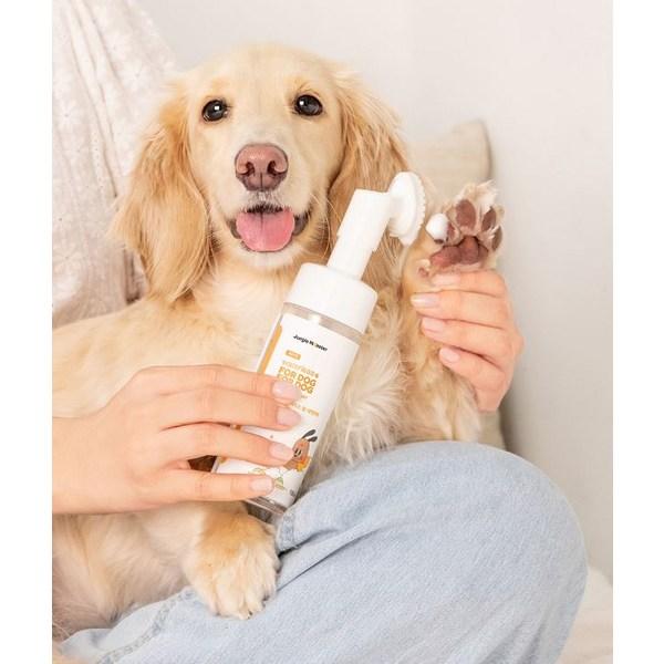 Jungle Monster Pet Podokpodok Waterless Foot Cleanser, 150ml, 2 pcs., Korean pet shampoo