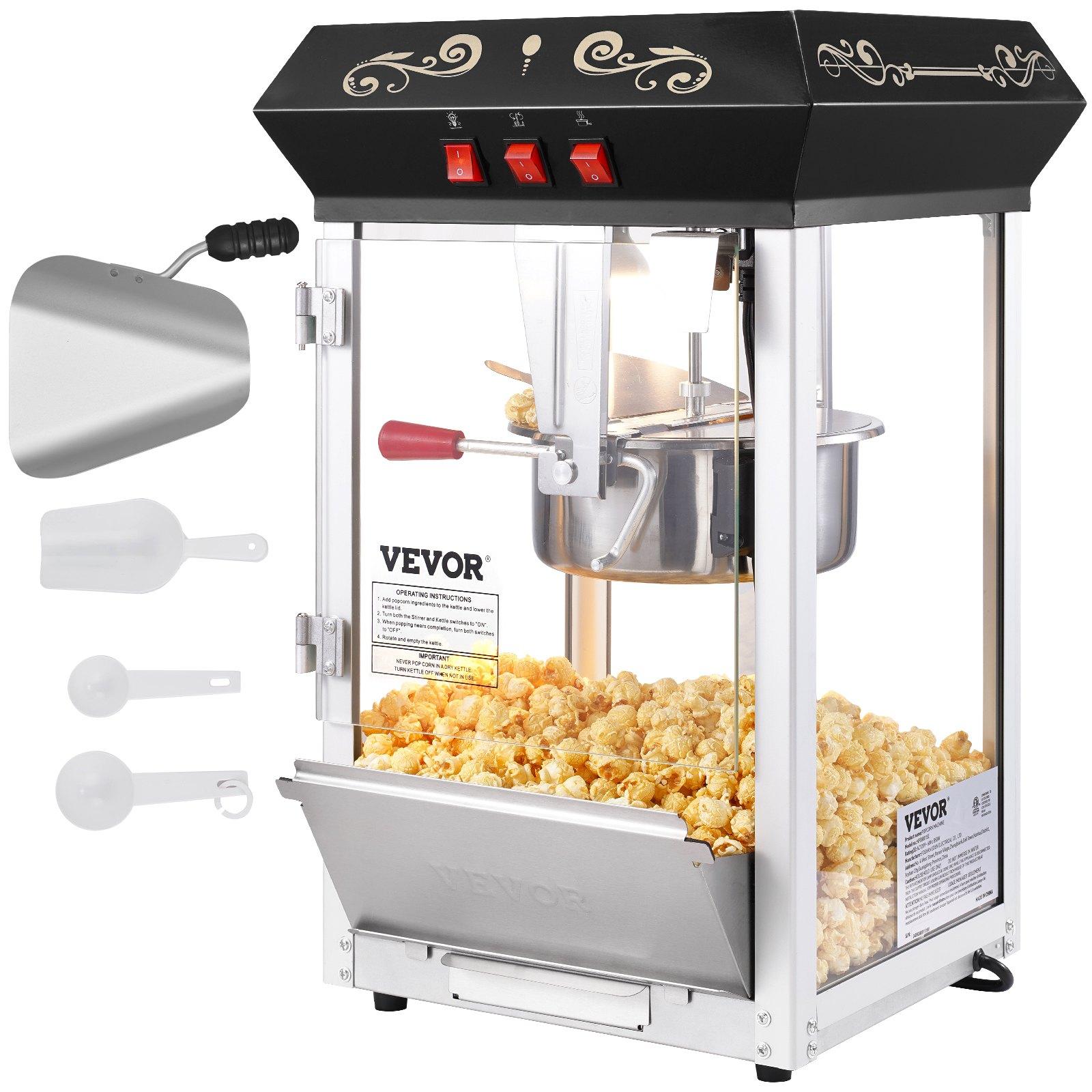 VEVOR Popcorn Maker, 850W Popcorn Popper