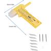 Circle Cutter Paper, Rotary Compass Tool Includes Scale In Cm Safety Cover Blade Pivot Great Scrap Booking Photo Cropping for Cardboard Rubber and