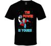 Captain Planet The Power Is Yours Cartoon Retro T Shirt Mens Womens Tees Top