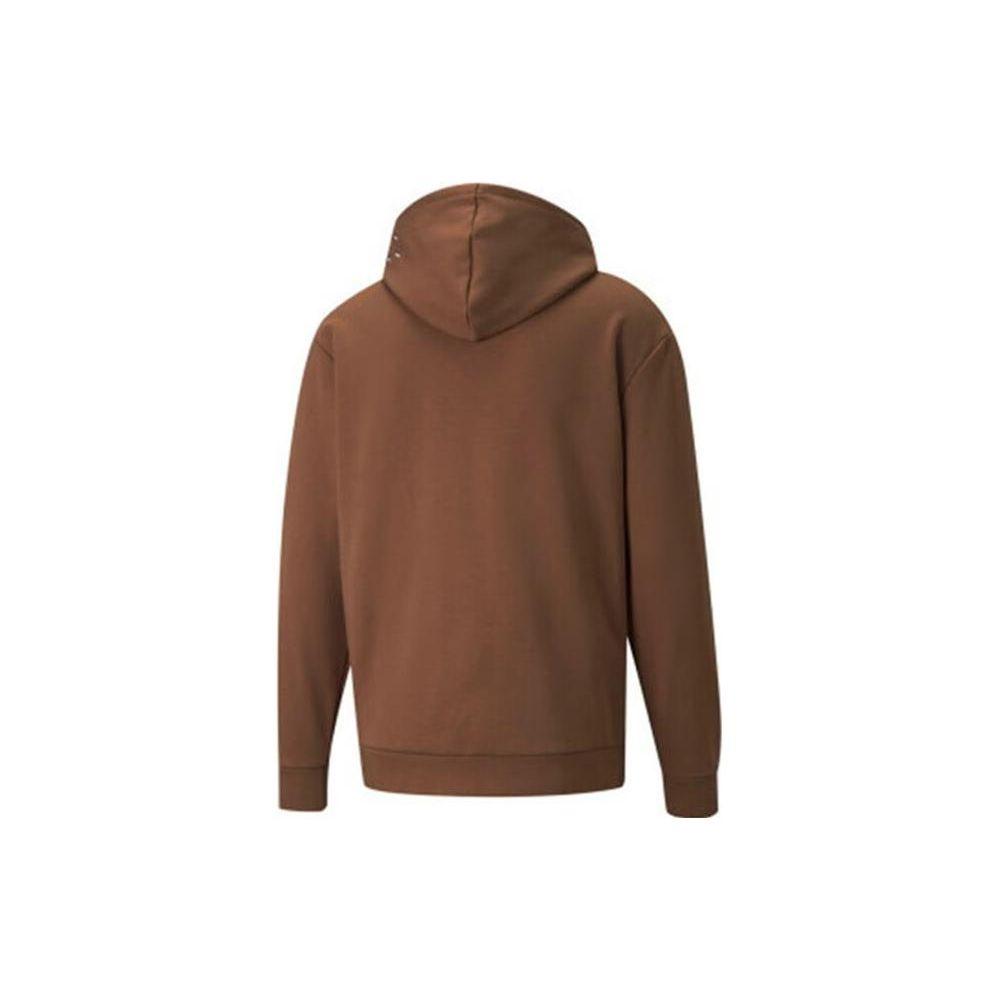 Puma Knitted Hooded Jacket Men Jackets Brown 846528-17