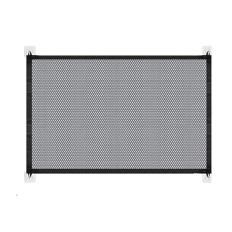 Indoor Mesh Dog Fence for Small & Medium Dogs - Punch-Free, Telescopic, Door Protection