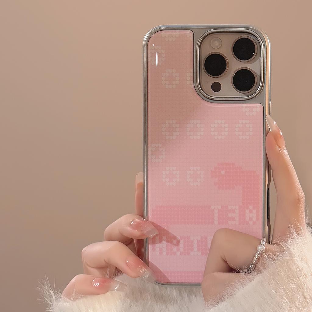 Pink Snake eating Suitable for 16 Apple 15 Promax Mobile Phone Case Iphone 14 Electroplated Dripping Glue 13 National Style Huawei