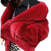 Autumn and winter new imitation mink coat women's short imitation fur silhouette coat imitation mink imitation fur