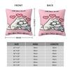 Simons Cartoon Cat Cats Printed Pillowcases Cushion Cover Throw Pillow Cover New Style Bedroom Decor Square Multi Size