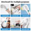 1 Set Cleaning Brush Portable Cordless Electric Scrubber Effortless Rechargeable Electric Cleaning Brush for Home