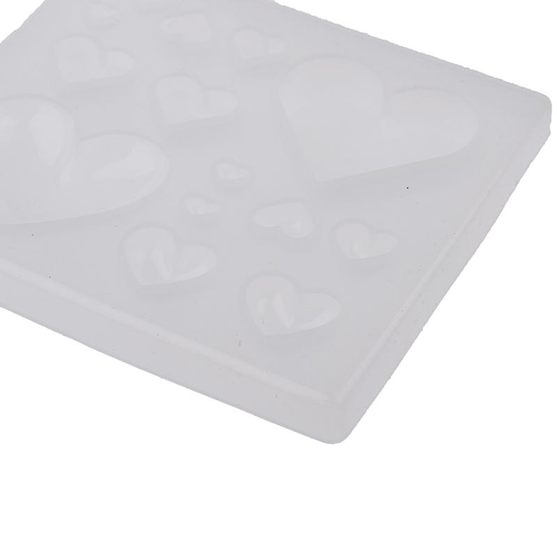 Candy Heart Silicone Mold Assortment Resin Cabochon Making Epoxy Craft Supplies
