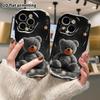 Phone Case: 2D Flat, Fits iPhone 18, 17, 16, 15, 14, 13, 12Pro, Plush Little Bear, Perfect Holiday Gift for Christmas and Halloween