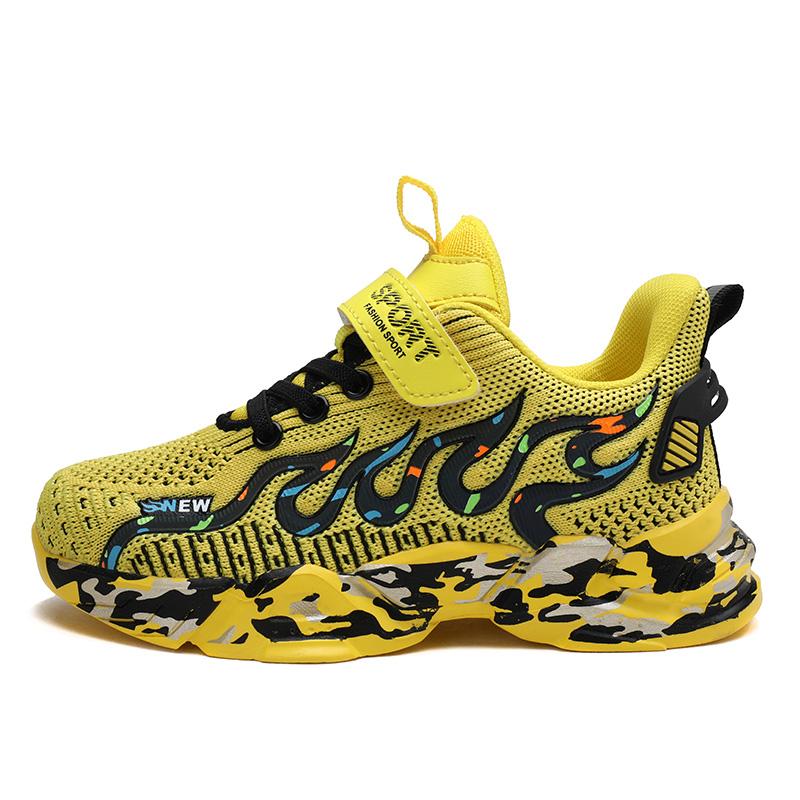 Boys Running Shoes Design Children Sneakers Mesh Kids Casual Sneakers 7-12 Years Children Sneakers for Boys