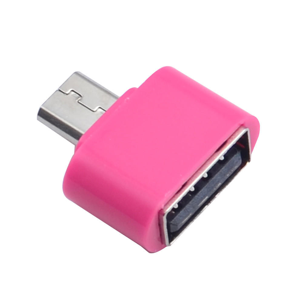 Micro USB To USB OTG Adapter Converter Connector for Smartphones Tablets and Other Compatible Devices Supports USB Peripherals and Data Transfer