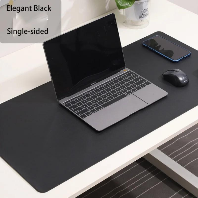 Candy Colors Portable Large Mouse Pad Gamer Waterproof Non-slip PU Leather Suede Desk Mat Computer Mousepad Keyboard Table Mats